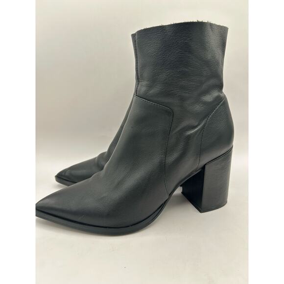 Tony Bianco Brazon Leather Heeled Bootie in Black Luxe Size 8.5 REVOLVE - Picture 6 of 10